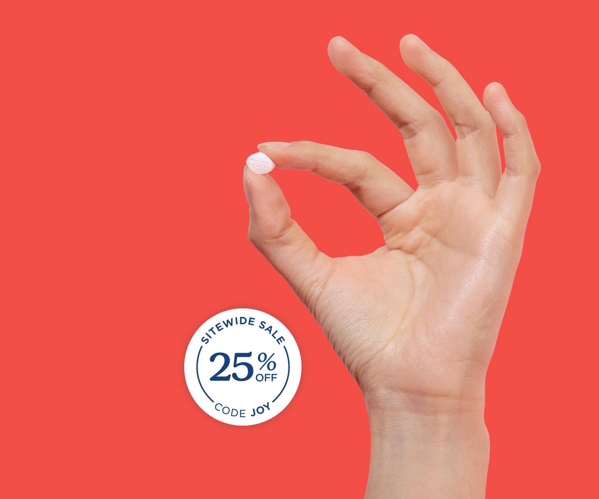 25% off Yeast care with code JOY